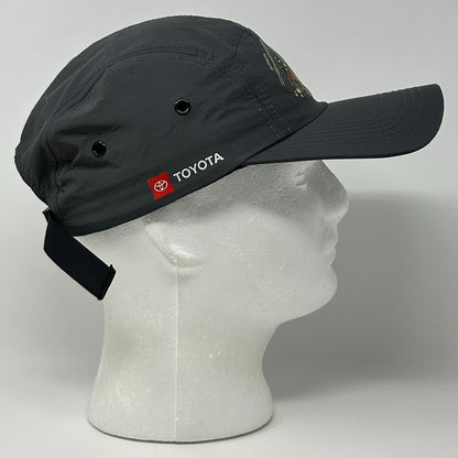Toyota ByZeneth Camp Hat Baseball Cap Art Mural Mexican 5 Panel Strapback Gray