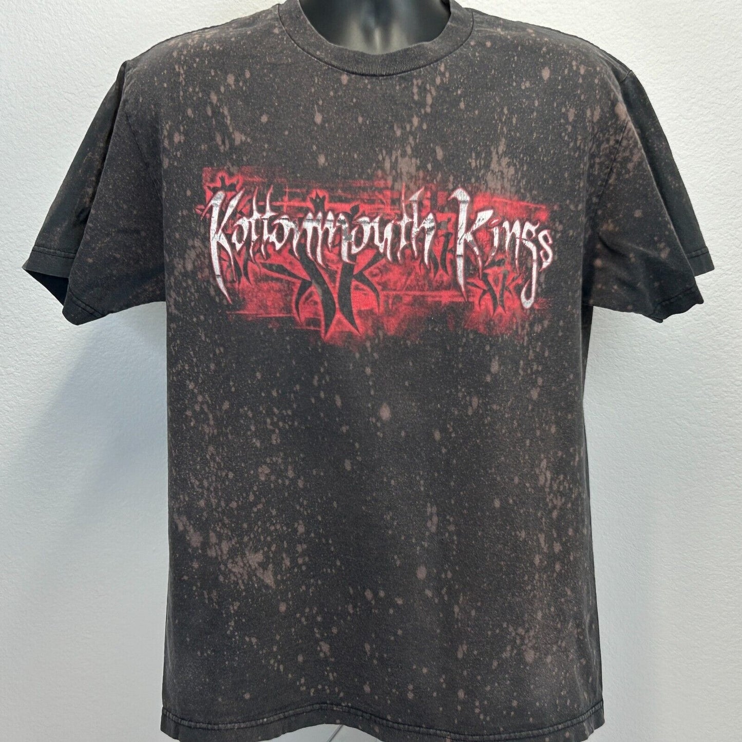 Camiseta Kottonmouth Kings, camiseta gráfica de banda de rock, rap, hip hop, grande, para hombre, color negro