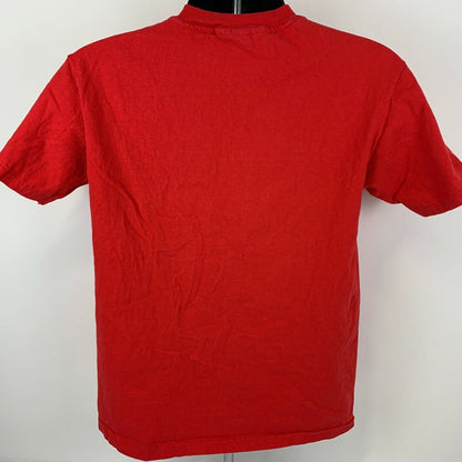 Camiseta vintage de los años 80 del Transamerica Tennis Open, talla mediana, San Francisco, EE. UU., para hombre, color rojo