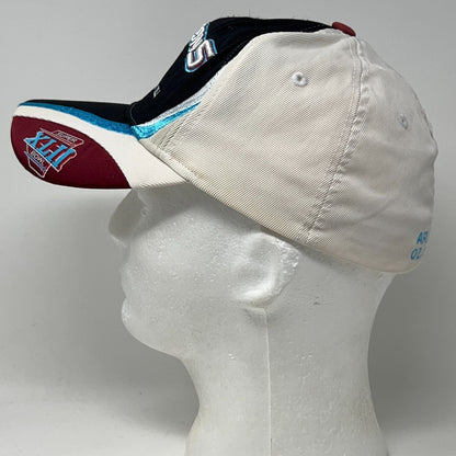 New York Giants Super Bowl XLII Hat Baseball Cap Reebok White Flex Fitted OSFA