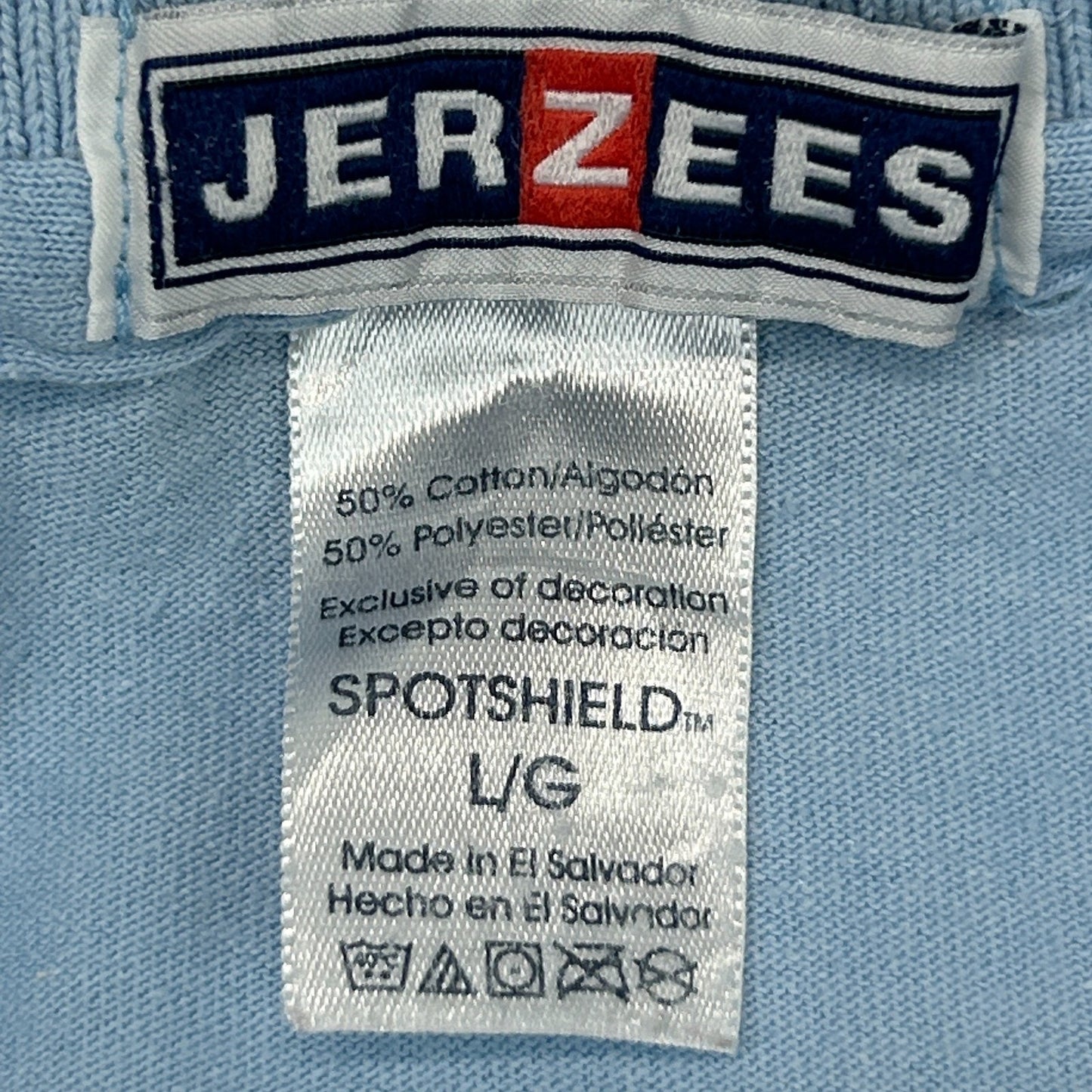 Vintage 90s Port St Lucie PSL Anglers Club Polo Shirt Fishing Blue Mens L Large