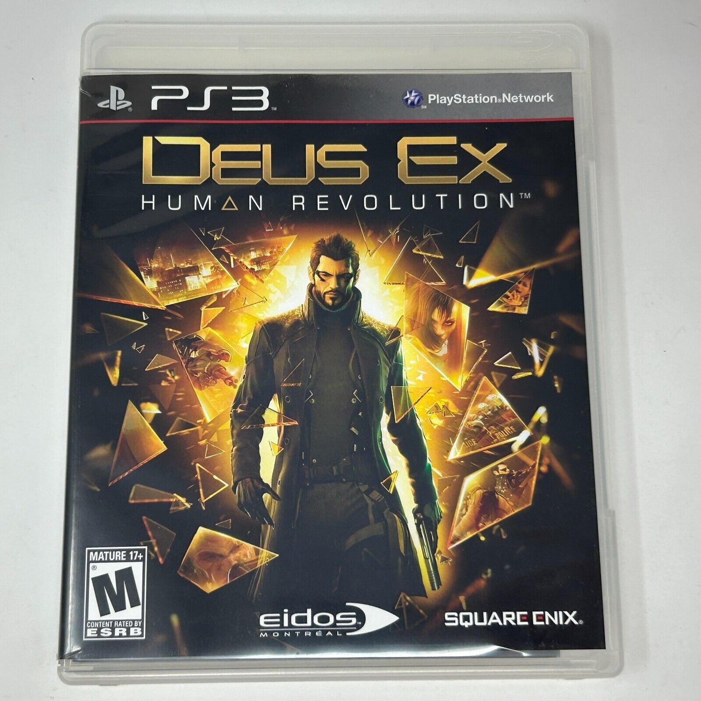 Lot of 2 PS3 Video Games Deus Ex Human Revolution & Assassins Creed Brotherhood