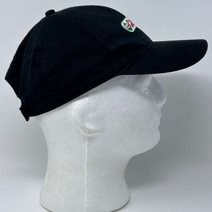 Castrol Oil Hat Baseball Cap Mechanic Auto Repair Black Strapback 6 Panel
