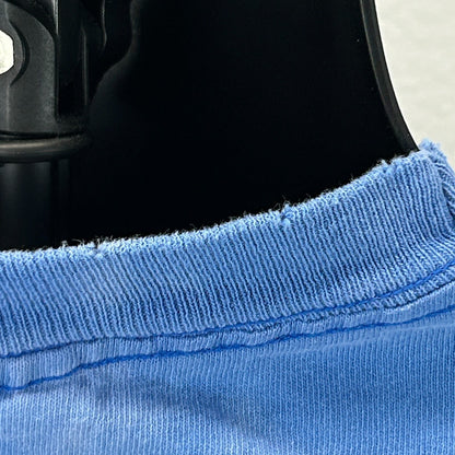 Vintage 90s Cheers Boston Bull & Finch Pub T Shirt TV Television Blue XL X-Large