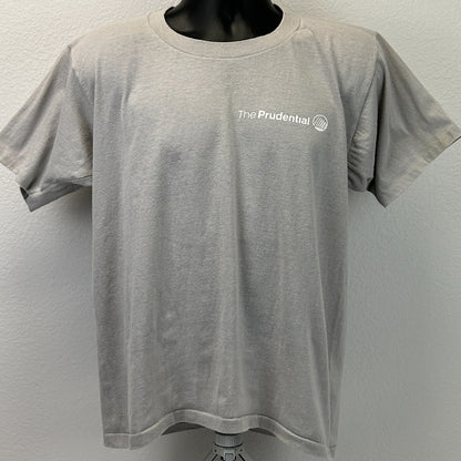 Vintage The Prudential Financial Services T Shirt Mens L Large Gray 80s Logo Tee