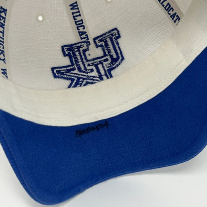 University of Kentucky Wildcats Hat Baseball Cap Nike Team UK Strapback White