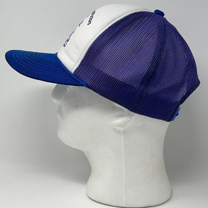 Vintage Southeast Jr High School Trucker Hat Baseball Cap Austin Snapback Blue