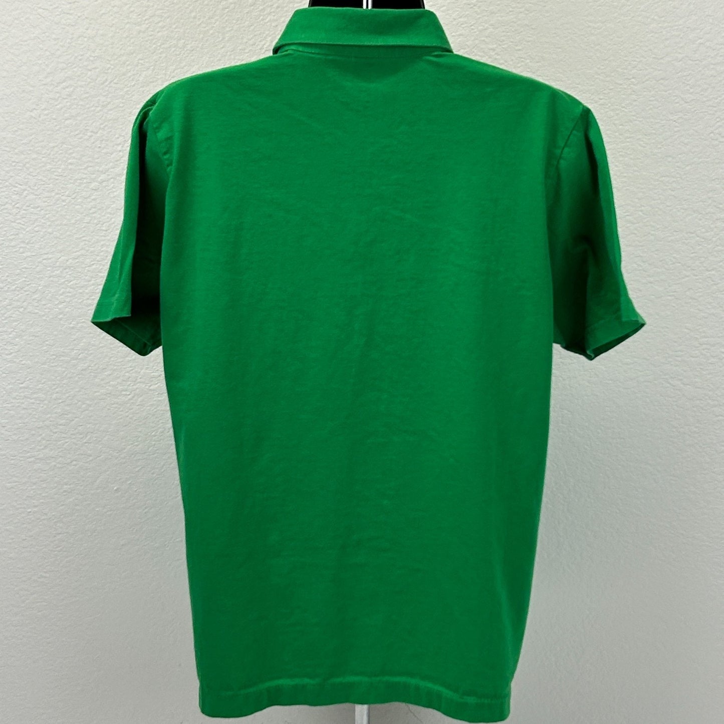 Vintage 80s Capri Isles Golf Club Womens Polo Shirt Venice Florida Green L Large