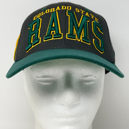Colorado State Rams The Z Hat Baseball Cap CSU Zephyr Wool Blend Snapback Gray