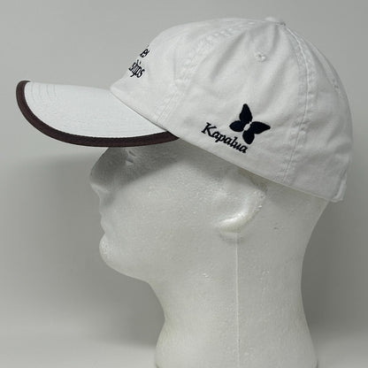 Vintage Y2Ks Mercedes Championships Kapalua Dad Hat Baseball Cap Strapback White