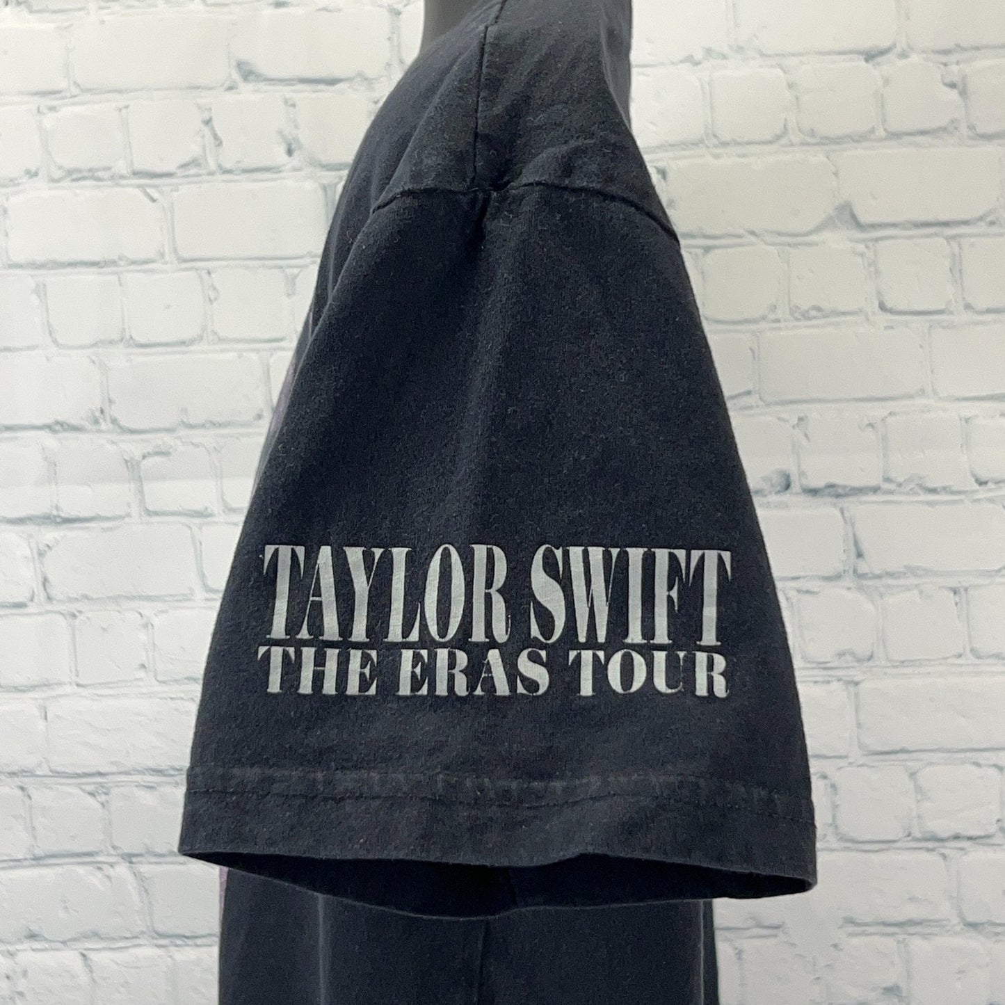 Taylor Swift The Eras Tour T Shirt Concert Short Sleeve Official Black S Small
