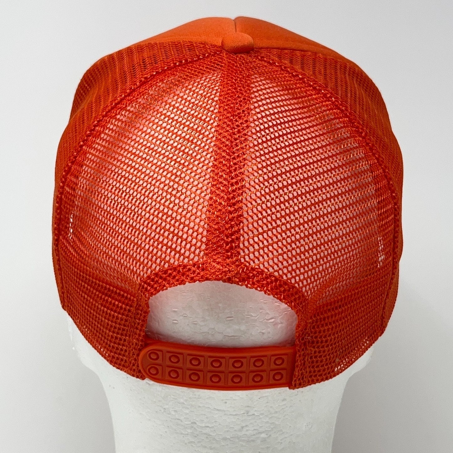 Vintage 80s Cleaver Brooks Trucker Hat Baseball Cap Boiler Room Snapback Orange