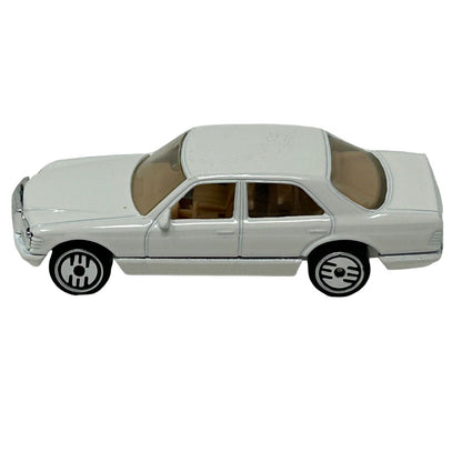 Mercedes-Benz 380 SEL Hot Wheels Collectible Diecast Car White W126 Vintage 80s