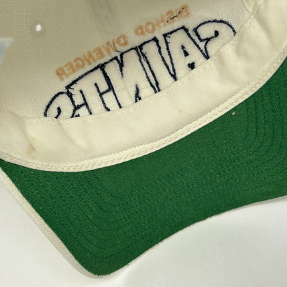 Vintage Bishop Dwenger High School Saints Youth Baseball Hat Cap Snapback White