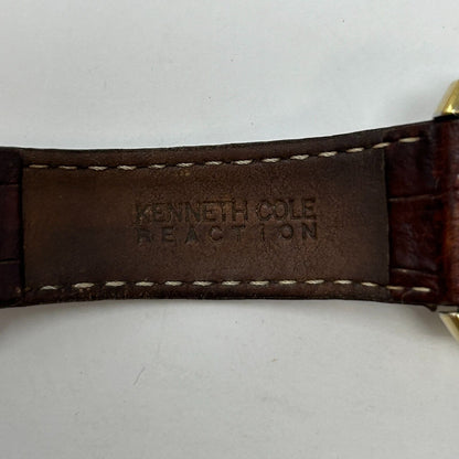 Vintage Kenneth Cole Reaction Watch Mens Wristwatch Analog Day Date KC1346