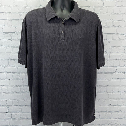 Nat Nast Luxury Originals Polo Shirt Short Sleeve Gray Mens 2XL XXL
