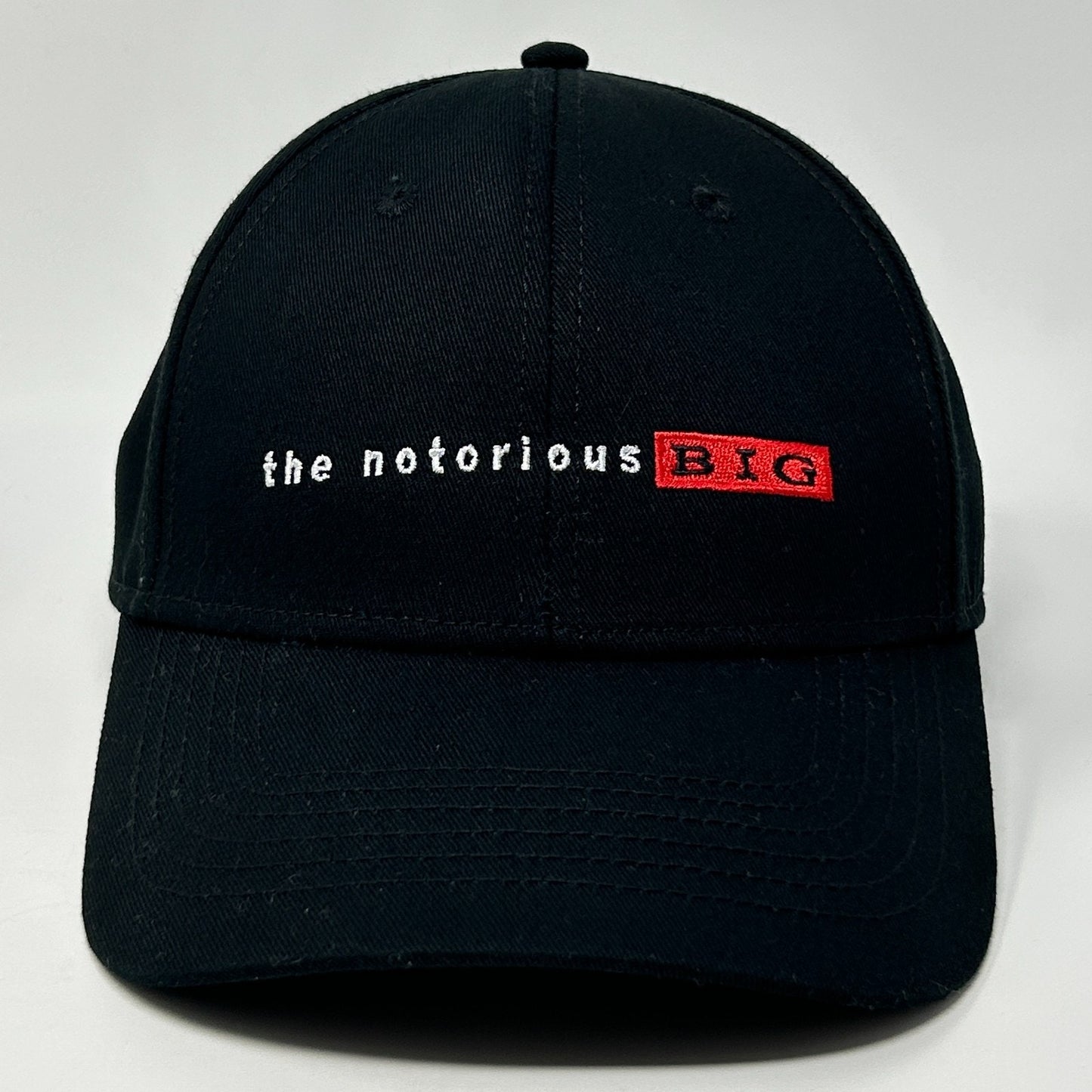 The Notorious BIG Hat Baseball Cap Biggie Smalls Rap Hip Hop Snapback Black