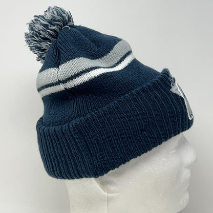 Dallas Cowboys Cuffed Pom Pom Beanie Toque Winter Hat NFL New Era Blue