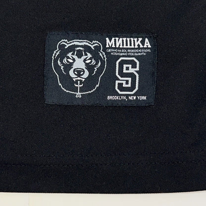 Mishka Death Adders Football Jersey S Small Black Long Sleeve Cobra Snake Shirt