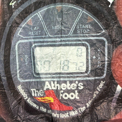 The Athlete's Foot Nike Tyvek Jacket Vintage 80s Medium Running Track Mens Black