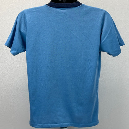 Vintage 70s Bugs Bunny USA T Shirt Patriotic Independence Day Blue Tee M Medium