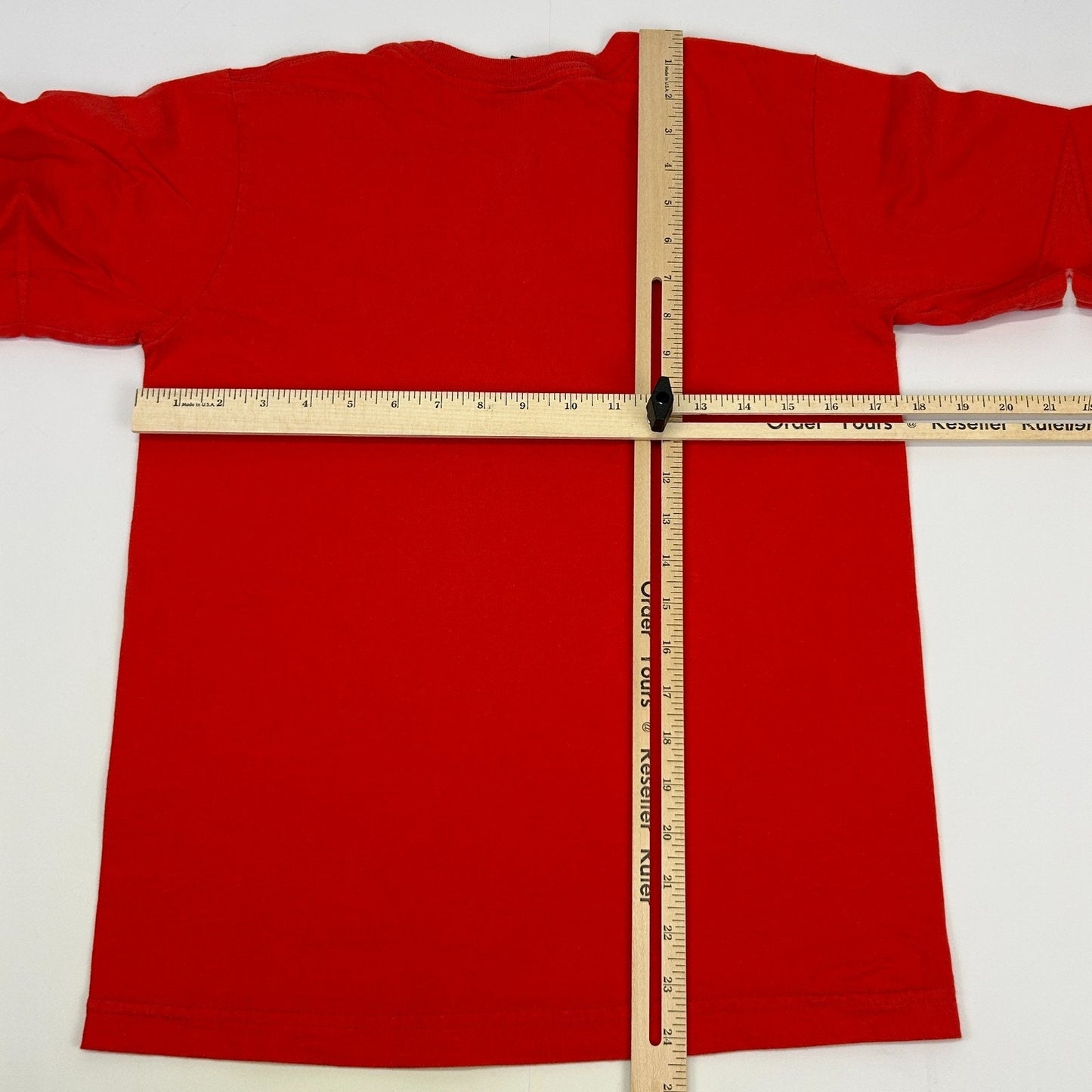 Undefeated 5 Strikes Logo T Shirt Red UNDFTD Streetwear Graphic Tee Mens S Small