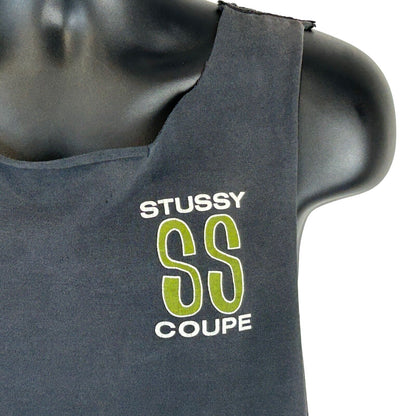 Stussy SS Coupe Vintage 90s Tank Top T Shirt Large Skater Surfer Tee Mens Black