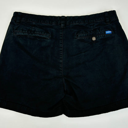 Chubbies Boomshakalaka Chino Shorts Mens 34 Flat Front Casual 5.5" Inseam Black