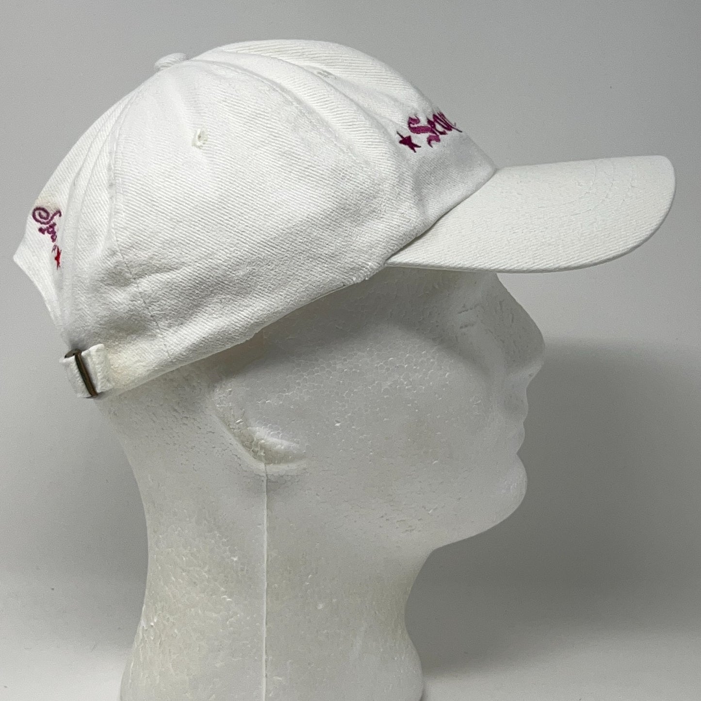 Vintage 90s Seagrams 7 Dad Hat Baseball Cap Americas Spirit Strapback White