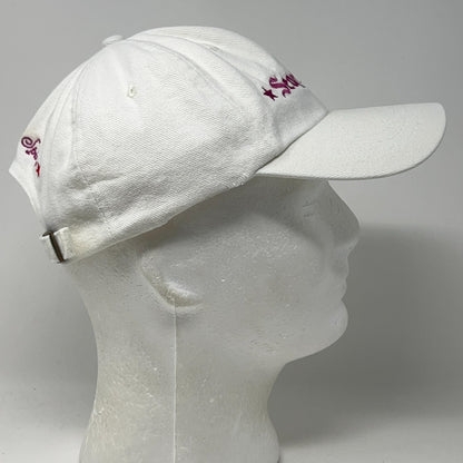 Vintage 90s Seagrams 7 Dad Hat Baseball Cap Americas Spirit Strapback White