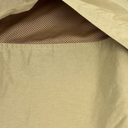 ExOfficio Button Front Shirt Hiking Hiker Fisherman Fishing Vented Beige Medium