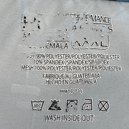 HUK Performance Fishing 1/4 Quarter Zip Shirt Kryptek Neptune Blue Mens 3XL XXXL