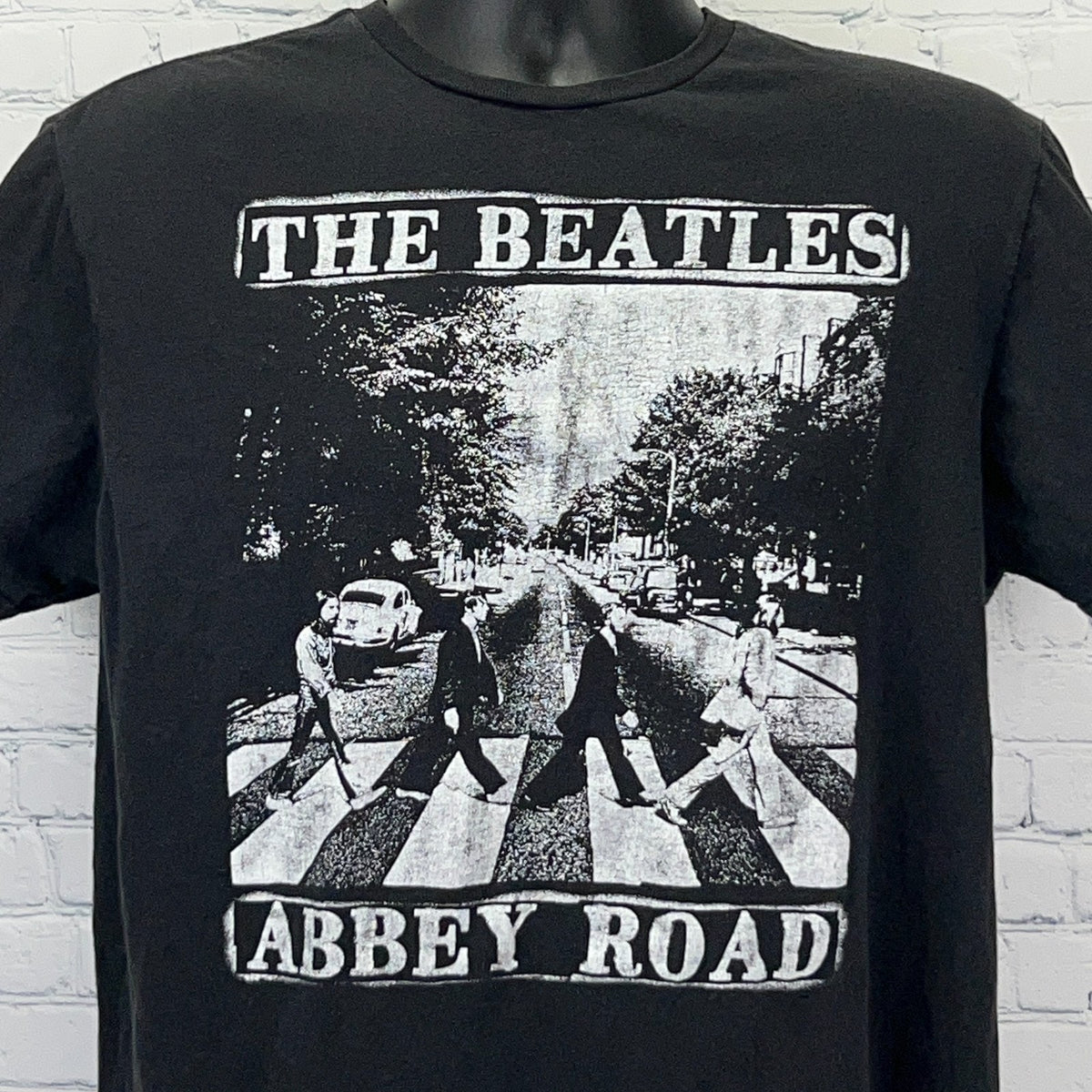 The Beatles Abbey Road Graphic T Shirt L Large Black 2018 Rock Band Music Tee