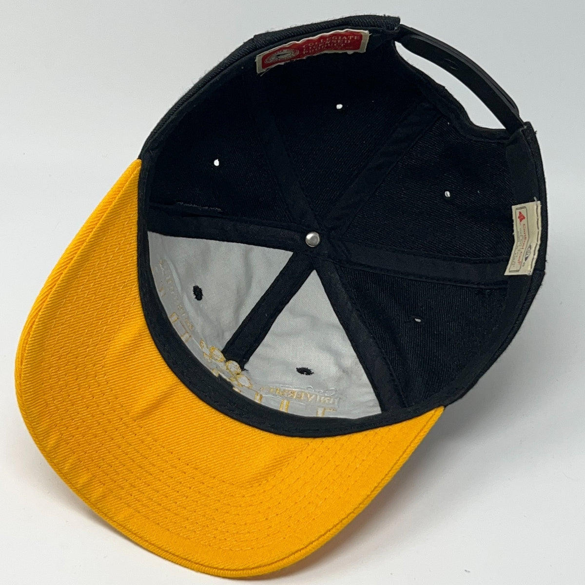 Vintage 90s Missouri Tigers Mizzou University Hat Baseball Cap Snapback Black