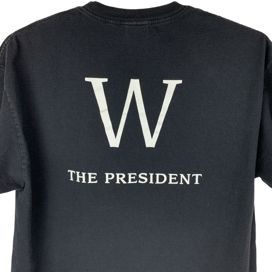 President George W Bush Vintage 90s T Shirt Political Republican Made In USA XXL
