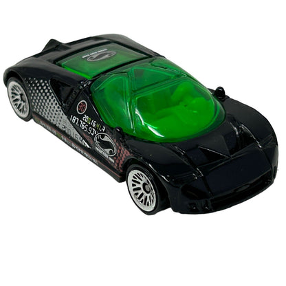 Ford GT-90 Hot Wheels Collectible Diecast Car Black Green Vehicle Vintage 90s