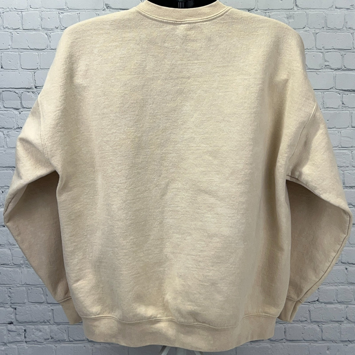 Death Row Records Doberman Dogs Crewneck Sweatshirt XL X-Large Cream Hip Hop Rap
