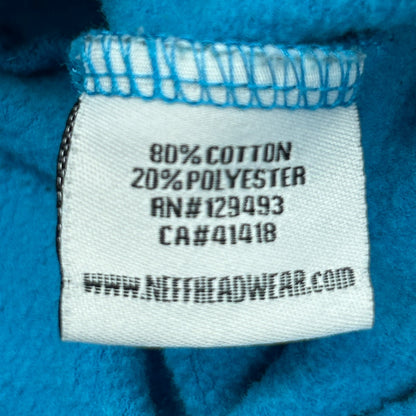 Neff Spellout Hoodie Hooded Sweatshirt Skater Skateboarding Blue Mens M Medium