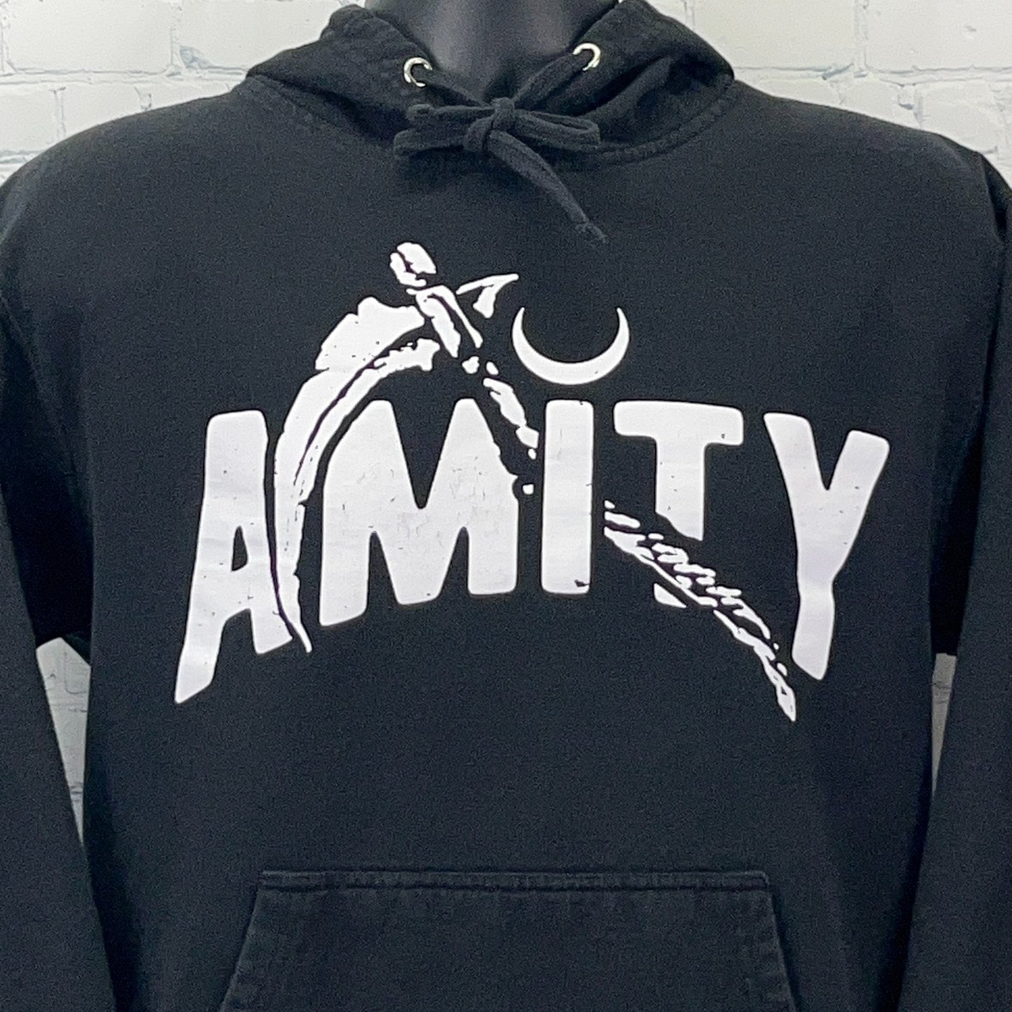 The Amity Affliction Hoodie Hooded Band I See Dead People Black Unisex M Medium