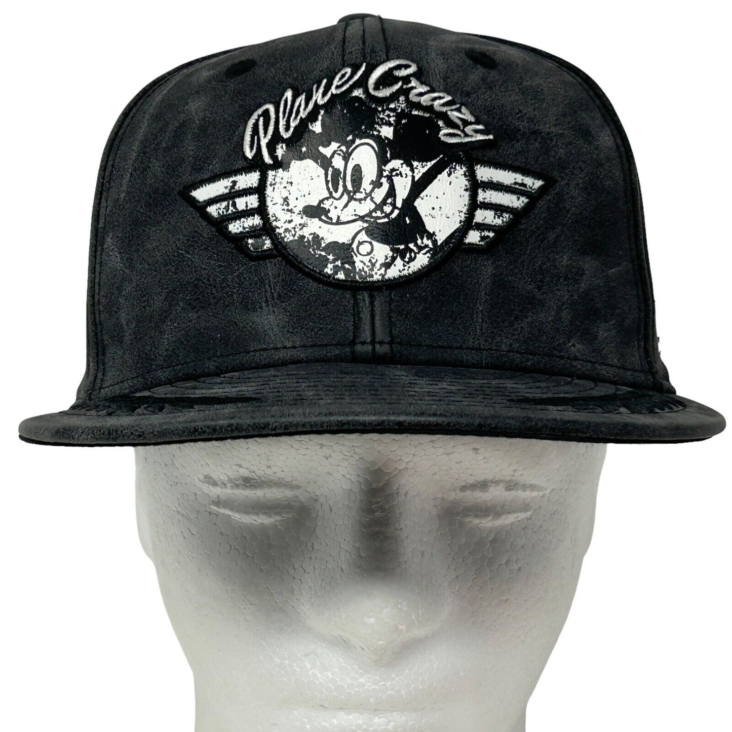 Disney Mickey Mouse Plane Crazy Baseball Hat Cap Snapback Black New Era 9Fifty