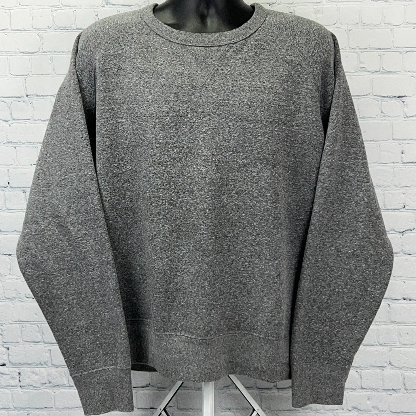 Champion Crewneck Sweatshirt XXL 2XL Gray Pullover Cotton Blend Streetwear