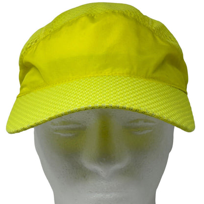 Augusta Lightweight Running Hat Yellow Runners Triathlon Marathon Baseball Cap