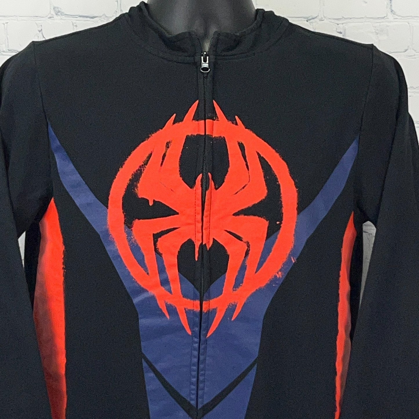Spider-Man Across The Spider-Verse Hoodie Youth XL X-Large Black Mad Engine Kids