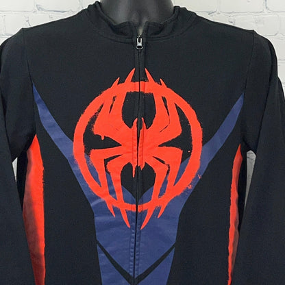 Spider-Man Across The Spider-Verse Hoodie Youth XL X-Large Black Mad Engine Kids