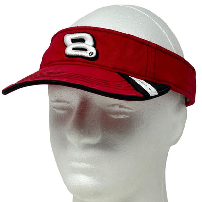 Dale Earnhardt Jr NASCAR Youth Visor Hat Cap Chase Child Kids Boys Girls Red