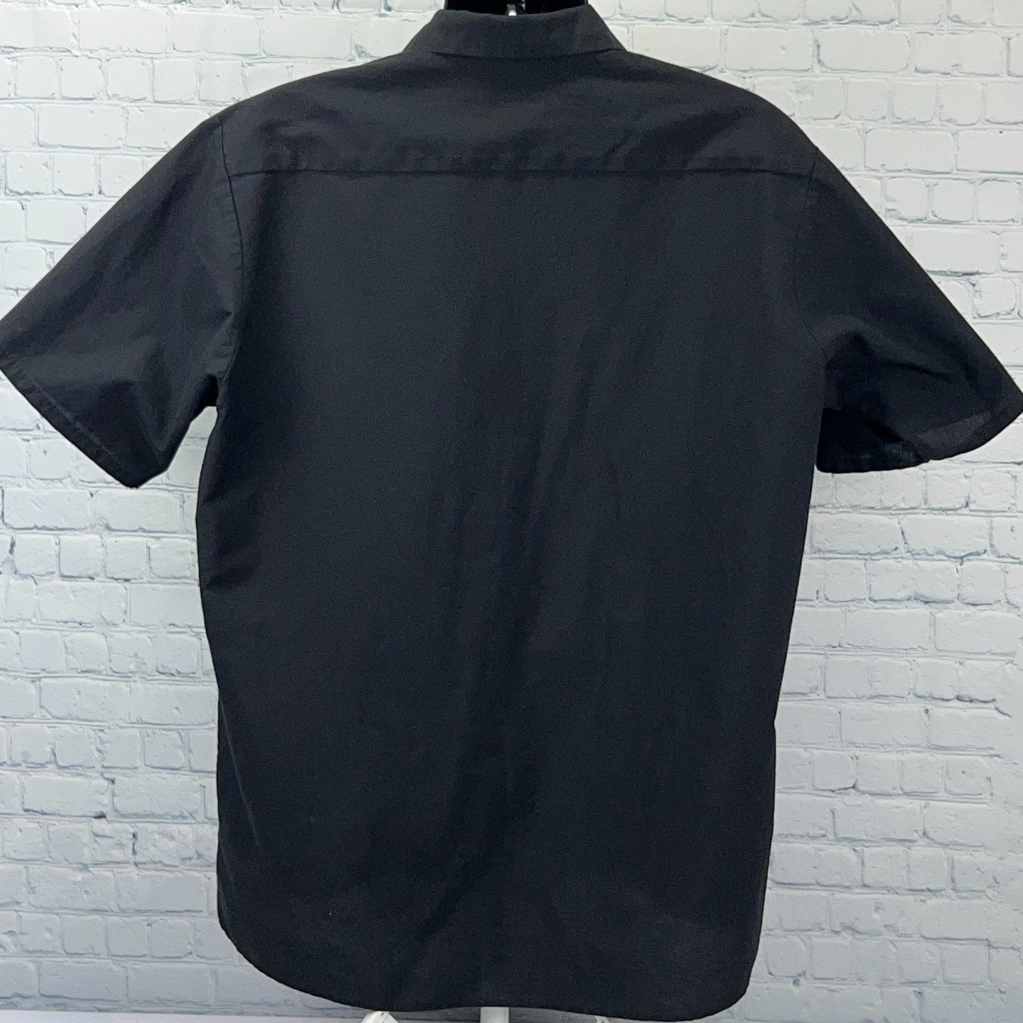 Arcade Fire Roadie Button Front Shirt Local Crew We Tour Black Mens XL X-Large