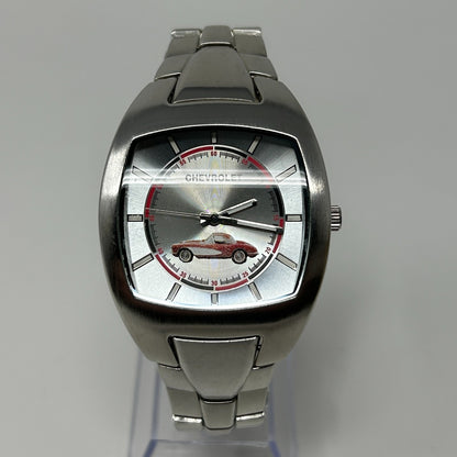 1961 C1 Chevrolet Corvette Watch Wristwatch GM Official CHV01V Stainless Steel