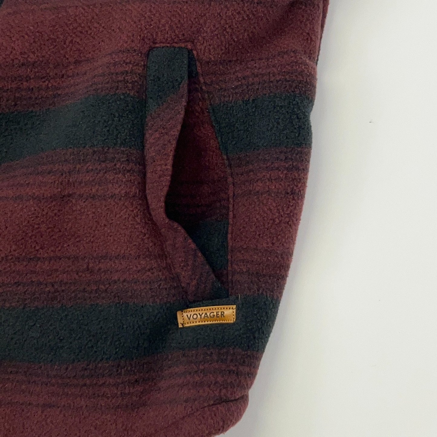 Voyager Plush Fleece Sherpa Lined Flannel Jacket Shirt XL X-Large Plaid Red