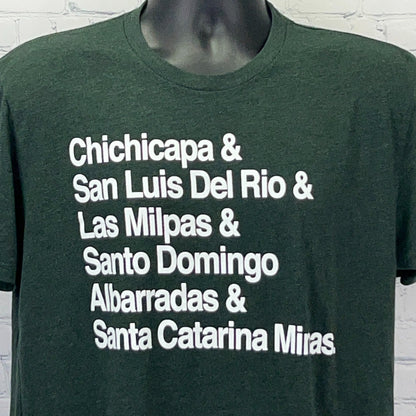 Del Maguey Mezcal Single Village Chichicapa Las Milpas เสื้อยืดสีเขียว Unisex ไซส์ M