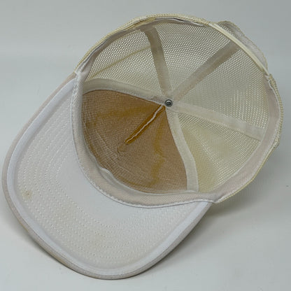Vintage 80s Sellers Shop Thayer Trucker Hat Baseball Cap Missouri Snapback White - Neon Vintage